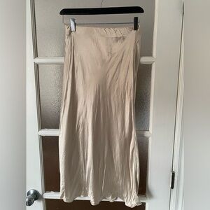 Aritzia Babaton Cream long Skirt